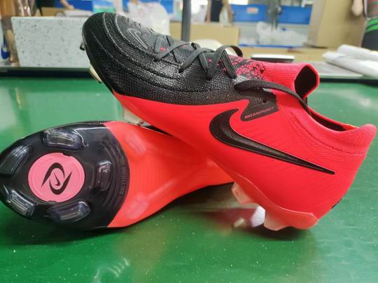 Nike Football Shoes Red Black-46